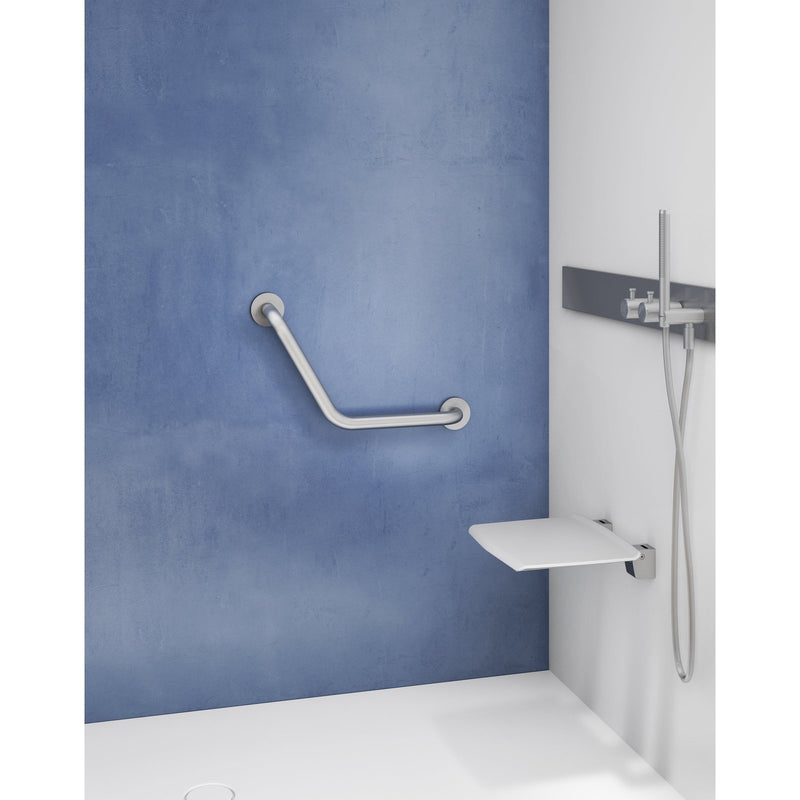 Gedy G Pro Angled Grab Bar - Polished Stainless Steel