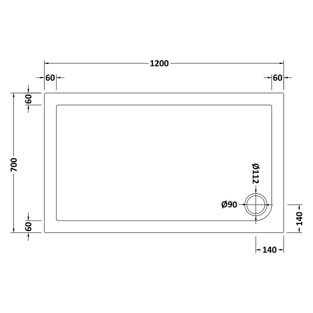 Stone Resin Shower Tray