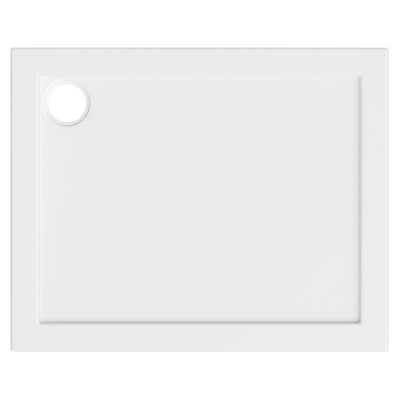 Stone Resin 40mm Rectangular Shower Tray & Waste 900 x 800mm