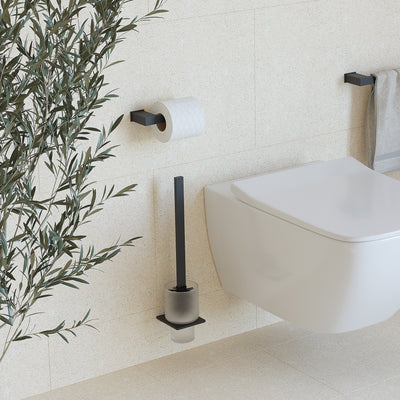 Sonia S Cube WC Brush Set - Black