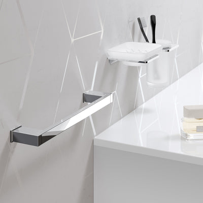 Sonia S Cube Towel Rail 50cm - Chrome