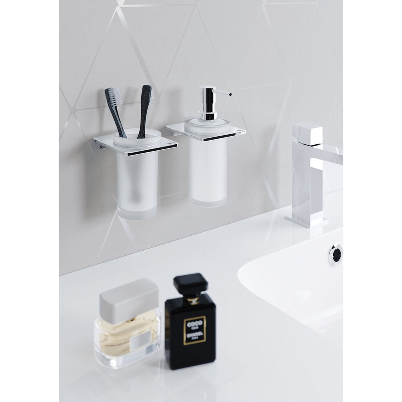 Sonia S Cube Soap Dispenser - Chrome