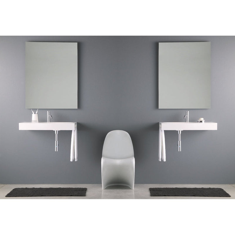 Origins Living Slim Rectangular Mirror 80 - 80x100cm