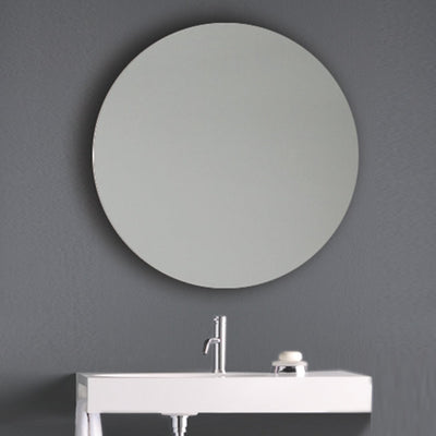 Origins Living Slim Round Mirror 80 - 80cm