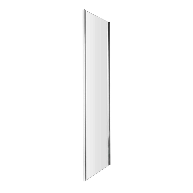 Lisbon 5mm Shower Side Panel - 900mm, 1850mm High, Chrome