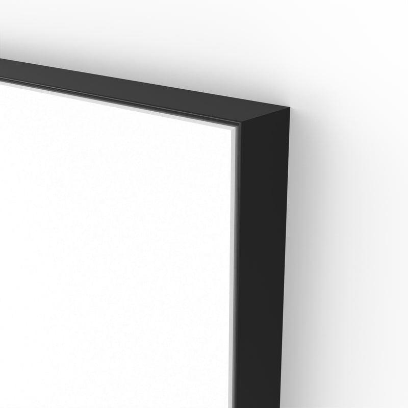 Origins Living Tate Rectangular Mirror 120x70cm - Matt Black
