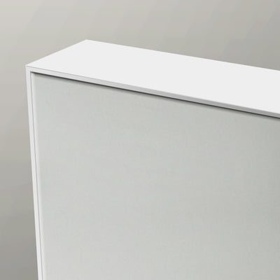 Origins Living Tate Rectangular Mirror 120x70cm - Matt White