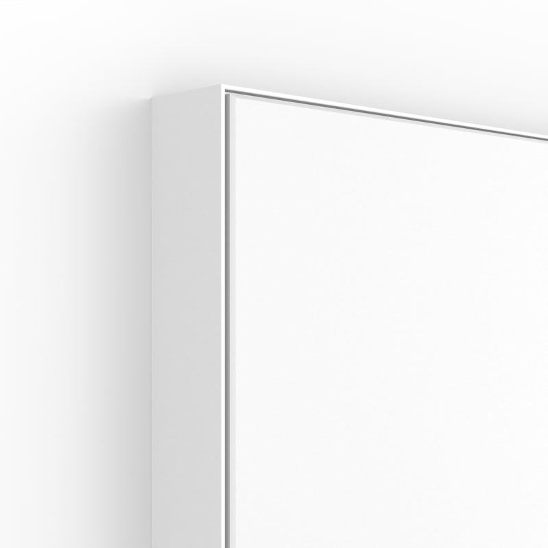 Origins Living Tate Rectangular Mirror 60x80cm - Matt White