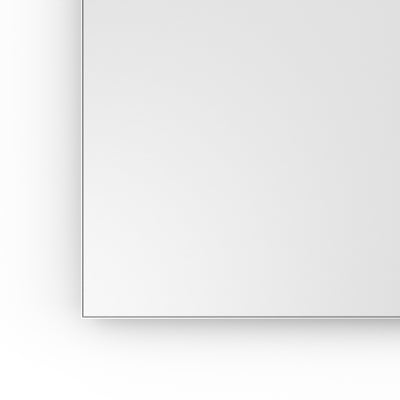 Origins Living Tate Rectangular Mirror 100x70cm - Matt White