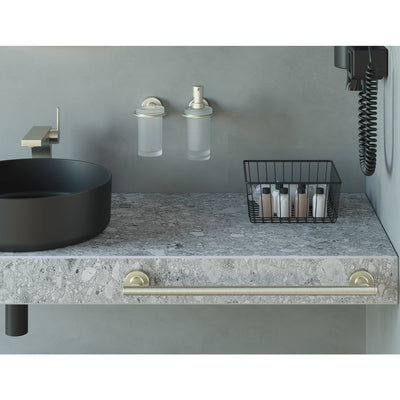 Sonia Tecno Project Towel Rail 51cm - Brushed Nickel