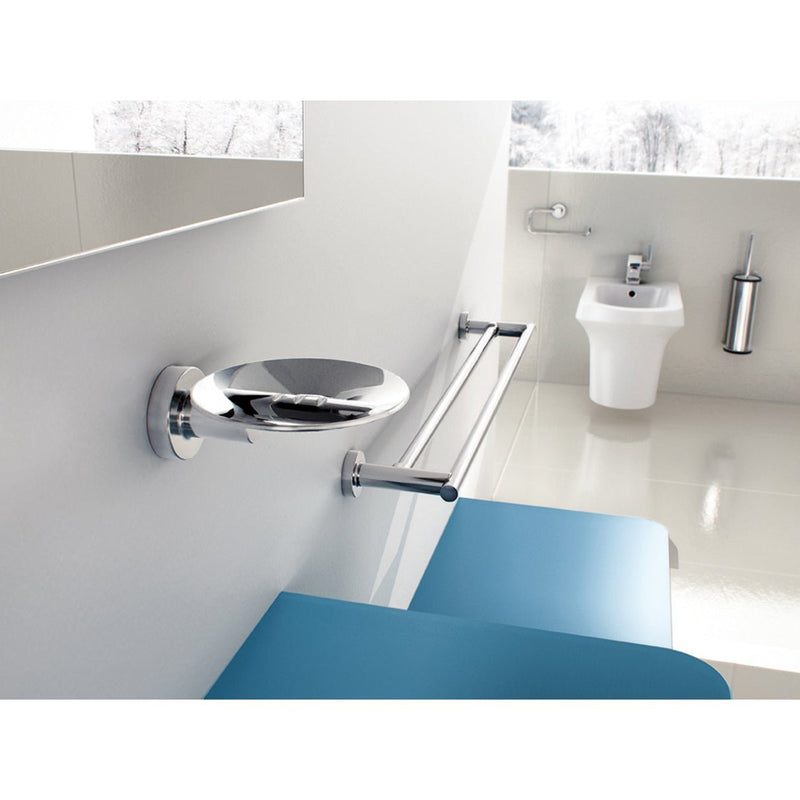 Sonia Tecno Project Spare/Open Toilet Roll Holder - Chrome