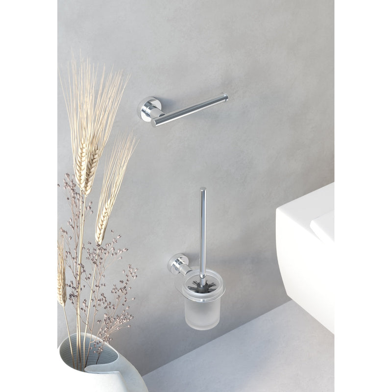 Sonia Tecno Project Double Spare Toilet Roll Holder - Chrome