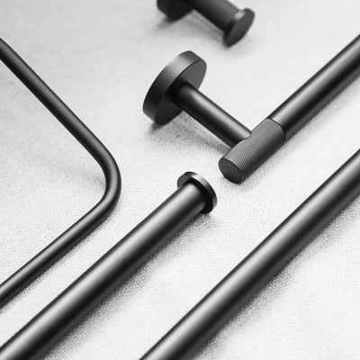 Origins Living Turner Towel Rail 35cm - Black