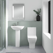 Como Rimless Close Coupled Toilet & Soft Close Seat