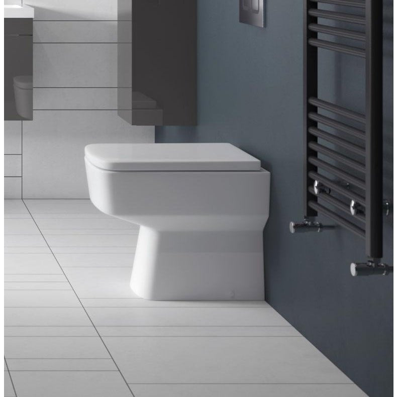 Cape Back To Wall Toilet & Soft Close Seat
