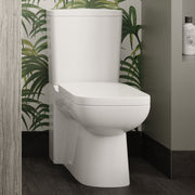 Hudson Reed Arlo Close Coupled Flush To Wall Toilet & Soft Close Seat
