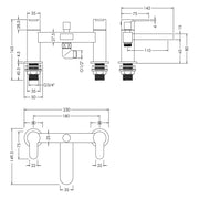 Lana Bath Shower Mixer