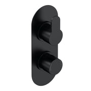 Lana Black Concealed Shower Package With Fixed Head