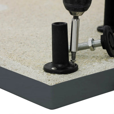 Nuie Easy Plumb Leg & Plinth Set For Shower Trays - Slate Grey
