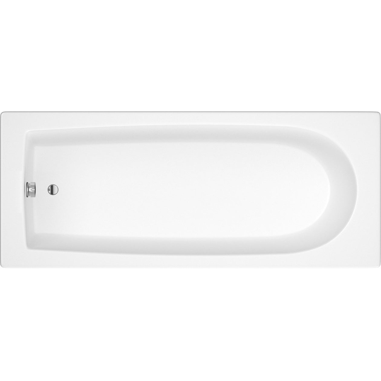 Capri Single Ended Bath 1600 x 700mm