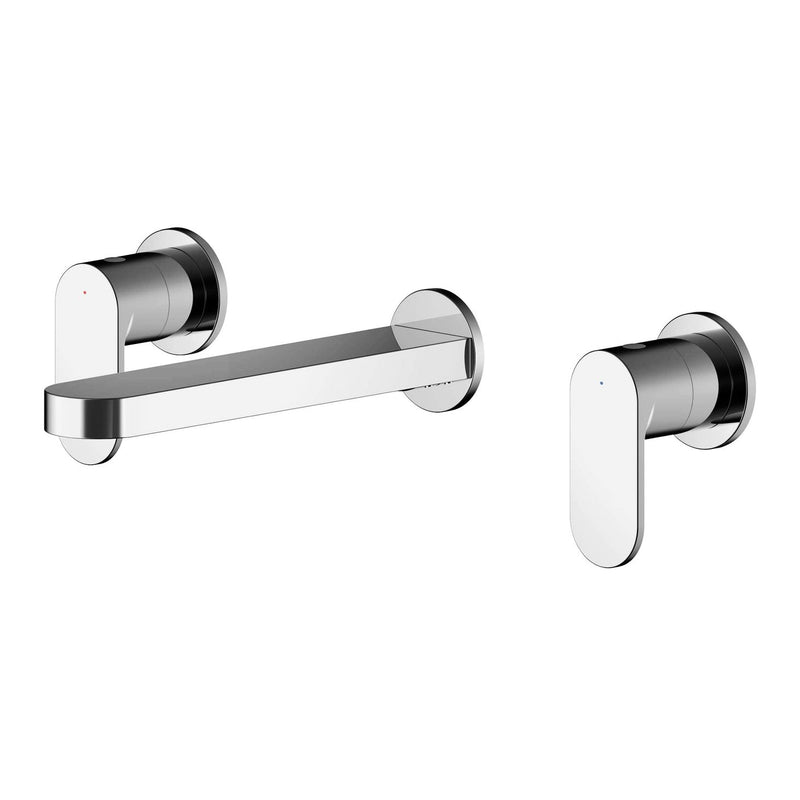 Capri 3 Hole Wall Mounted Basin Mixer