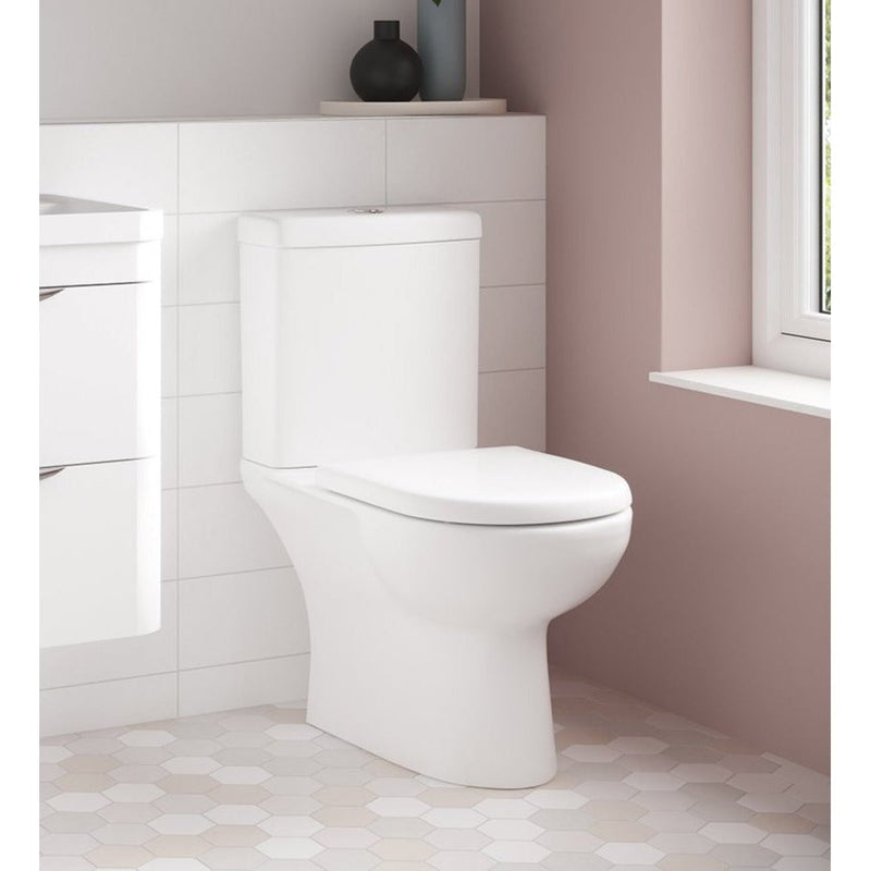 Marina Close Coupled Toilet & Soft Close Seat