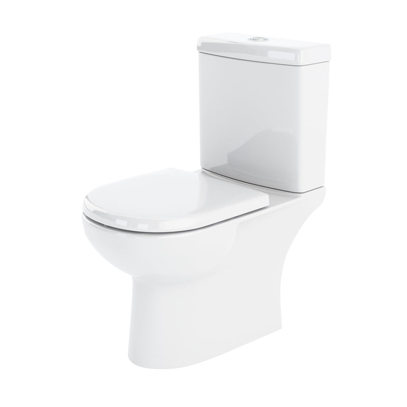 Marina Close Coupled Toilet & Soft Close Seat