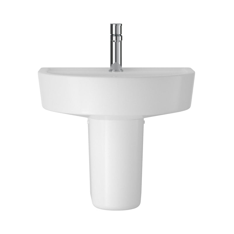 Hudson Reed Luna 420mm Basin & Semi Pedestal