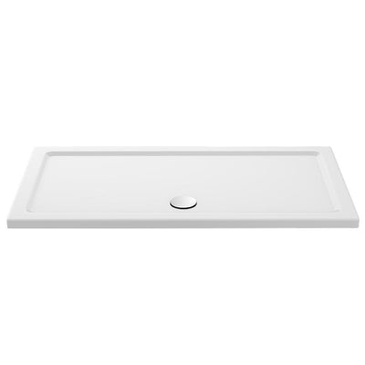 Stone Resin 40mm Rectangular Shower Tray & Waste 1600 x 760mm