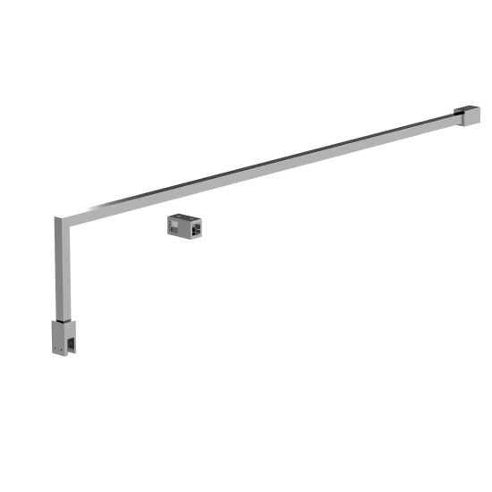 Nuie Wetroom Screen Support Arm Bar - Chrome