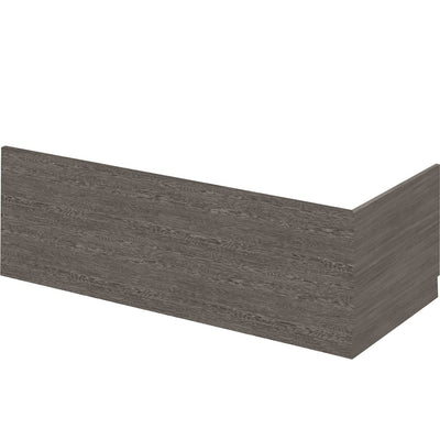 Cape Wooden Bath End Panel - Grey Avola
