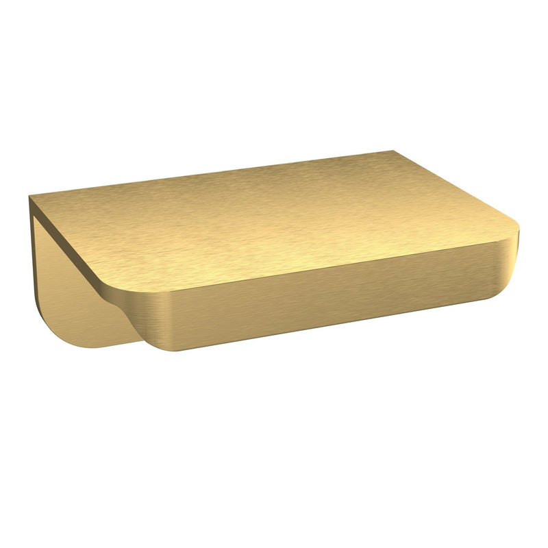 Hudson Reed Small Rear Fixed Handle - Brushed Brass