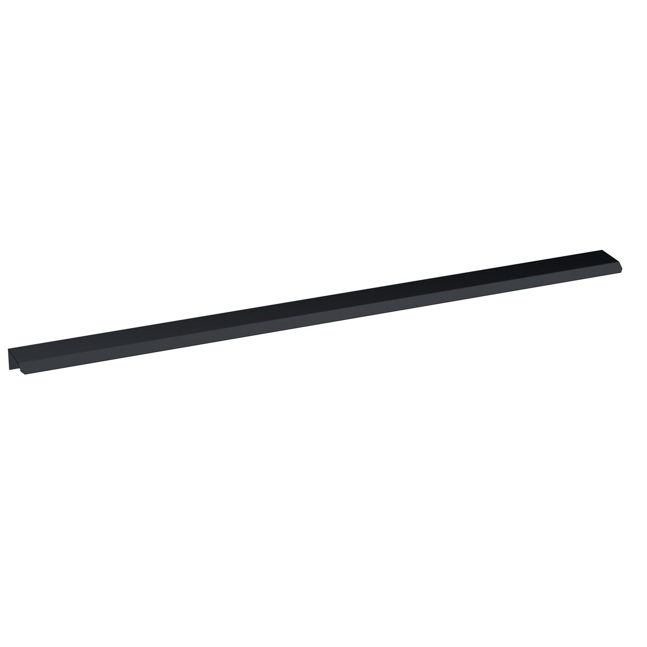 Hudson Reed Finger Pull Handle - Matt Black 500mm