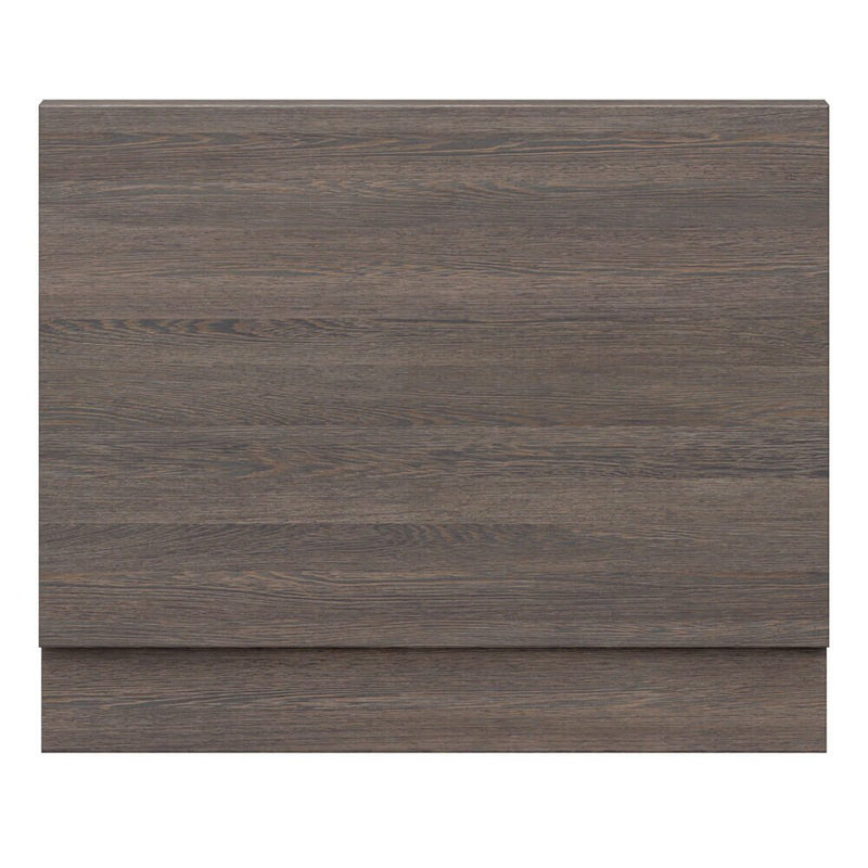 Cape Wooden Bath End Panel - Anthracite Woodgrain