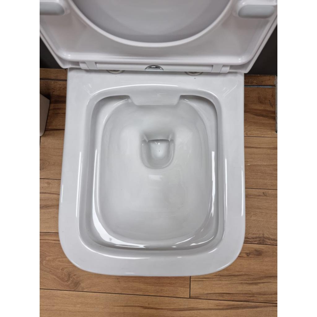 Como Rimless Back To Wall Toilet & Soft Close Seat