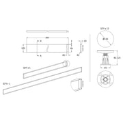 Easy Plumb Riser Kit For 1300-1800mm Rectangular Shower Trays