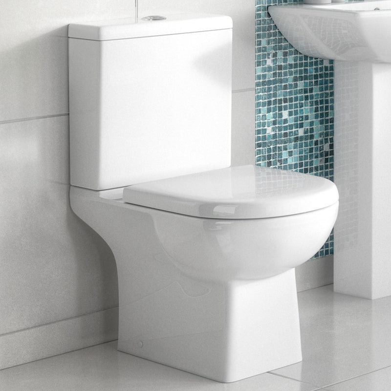 Howden Close Coupled Toilet & Soft Close Seat