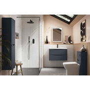 Nuie Lunar 800 x 445mm Wall Hung Vanity Unit With 1 Drawer & Basin