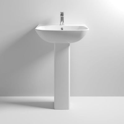 Como 545mm Basin & Full Pedestal