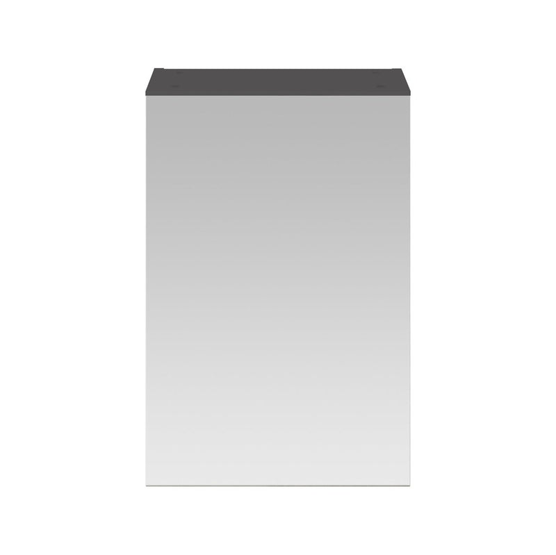 Cape 450mm Mirror Cabinet - Gloss Grey