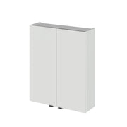 Hudson Reed Fusion 500mm Wall Unit - Grey Mist Gloss