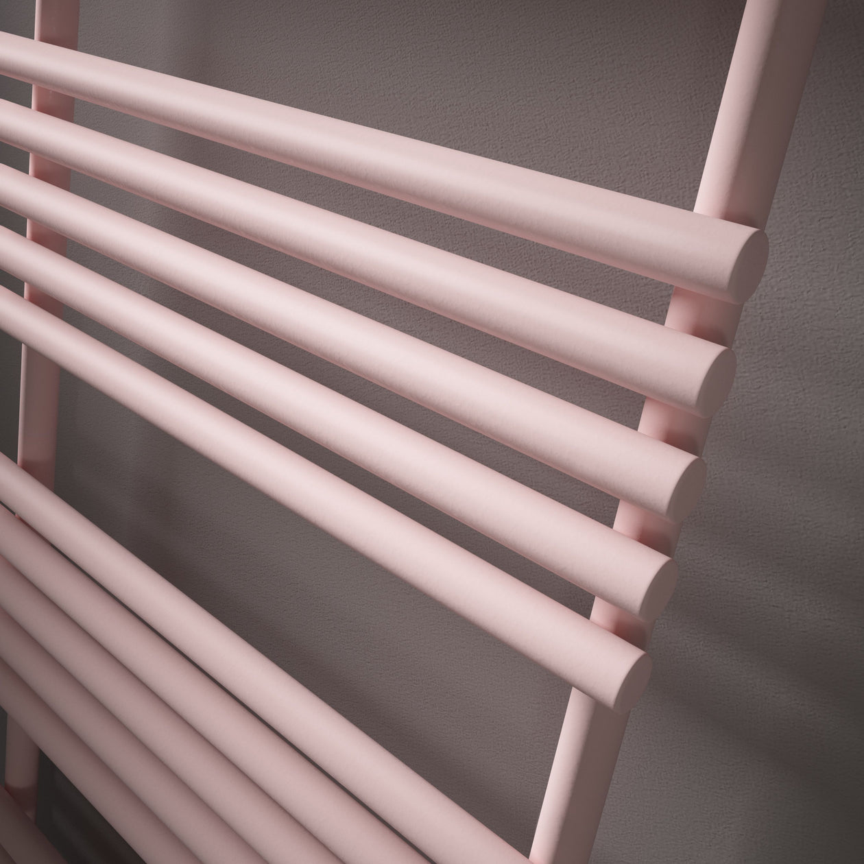 Lana Blush Pink Heated Towel Radiator