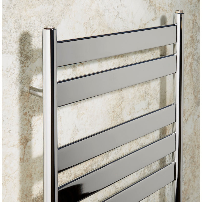Moby Chrome Dual Fuel Heated Towel Radiator