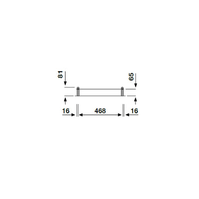 Moby White Heated Towel Radiator