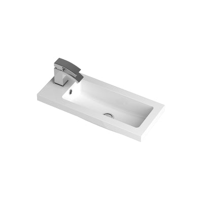 Hudson Reed Fusion Wall Hung Slimline 600mm Vanity Unit & Basin