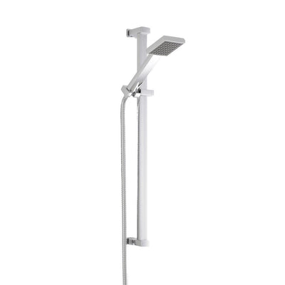 Cape Exposed Thermostatic Shower Set - Chrome