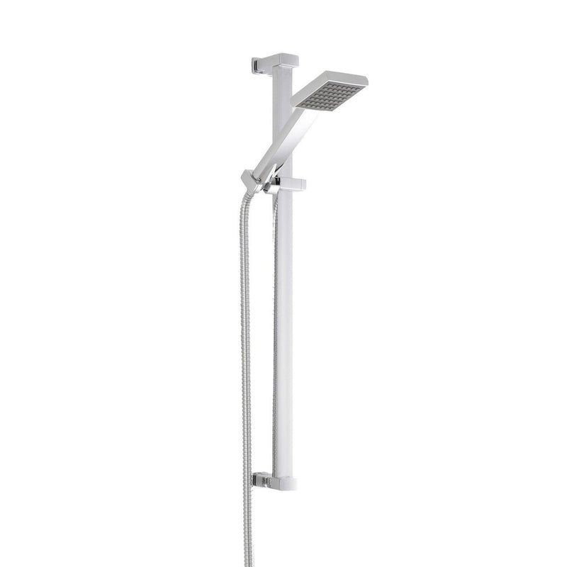 Cape Exposed Thermostatic Shower Set - Chrome