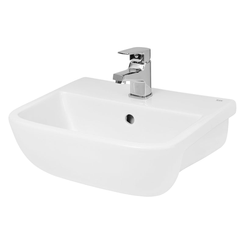 Hudson Reed Aria 420mm Semi Recess Basin - 420 x 345mm