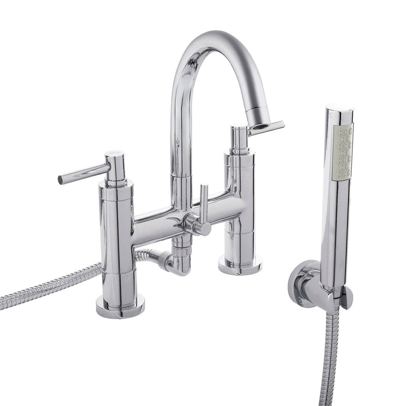 Hudson Reed Tec Lever Bath Shower Mixer - Chrome