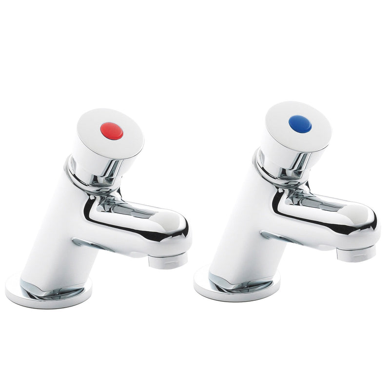 Commercial Non-Concussive Basin Pillar Taps